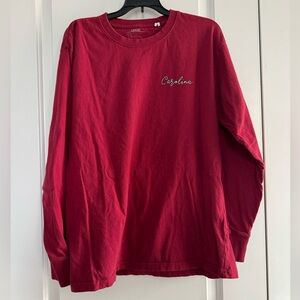 Pressbox Carolina Garnet Long Sleeve Tee